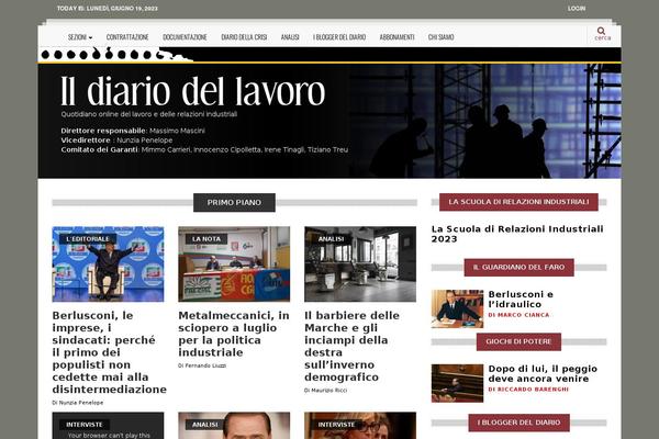 ildiariodellavoro.it site used Gazeta-child