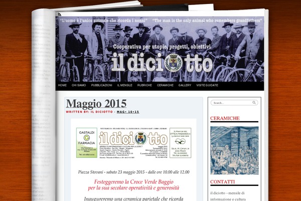 ildiciotto.it site used Fresh Ink Magazine