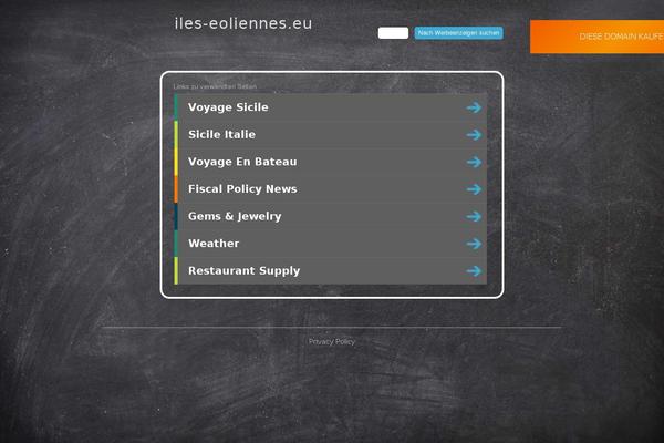 iles-eoliennes.eu site used Uijfl