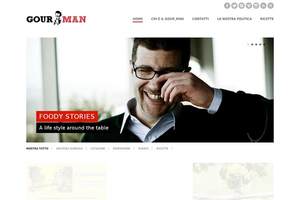 Inspire theme site design template sample