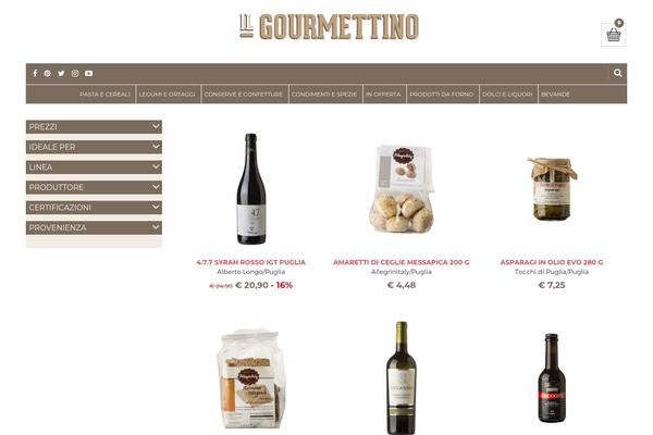 ilgourmettino.com site used The Retailer