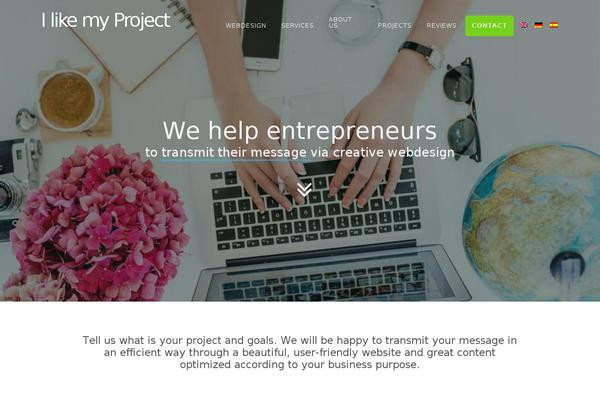 Site using Sitepress-multilingual-cms plugin