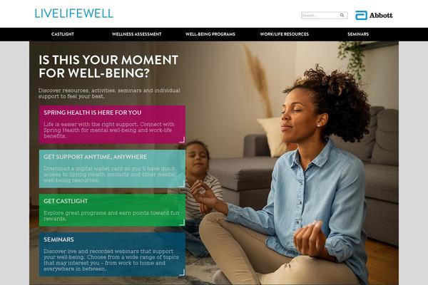 ilivelifewell.com site used Divi-child-illw