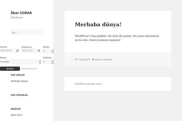 Site using Booking Calendar plugin