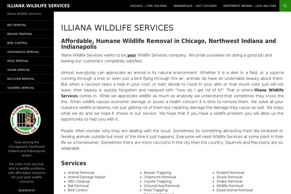 illianawildlifeservices.com site used Twentyfourteen_illiana