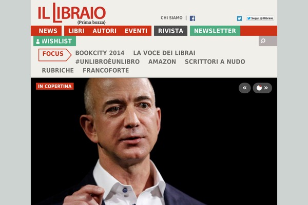 illibraio.it site used Illibraio