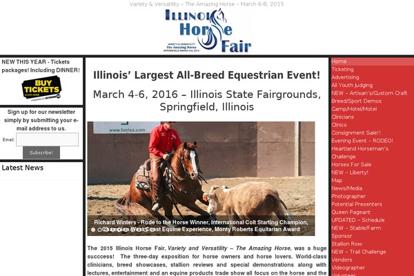 illinoishorsefair.com site used GeneratePress