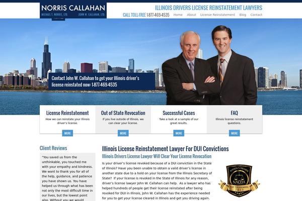 callahan WordPress theme, websites list used callahan theme callahan theme websites examples