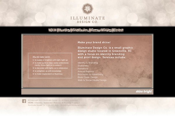 illuminatedesignco.com site used Trent-theme-child