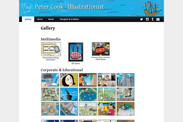 illustrationist.ca site used Illustrationist