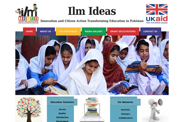 ilm-ideas.com site used Colored Theme