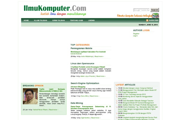 ilmukomputer.com site used Revolution News