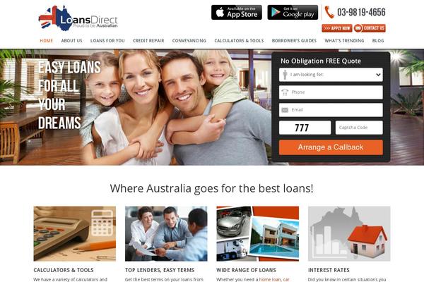 iloansdirect.com.au site used Loans-direct