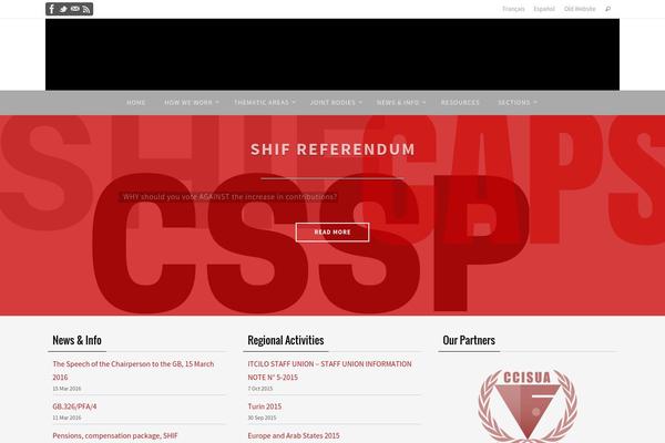 Site using Category Posts Widget plugin