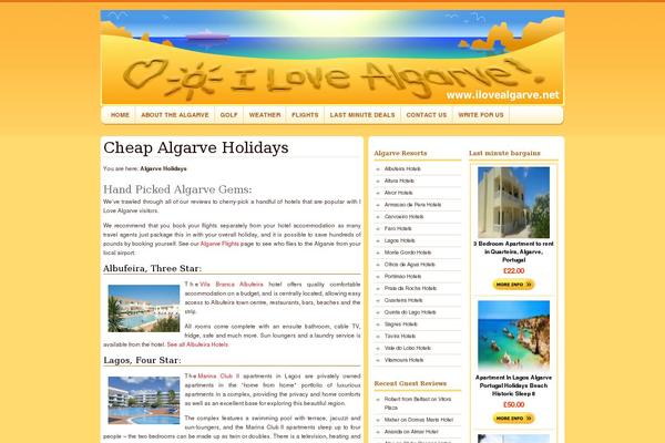 ilovealgarve.net site used Shiningyellow
