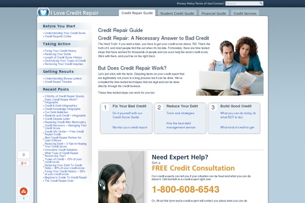 ilovecreditrepair.com site used Archer_custom