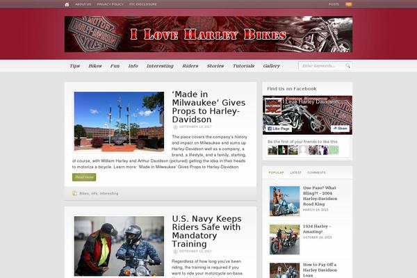 Headlines theme site design template sample