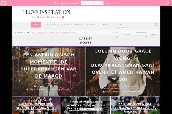 Valenti theme site design template sample