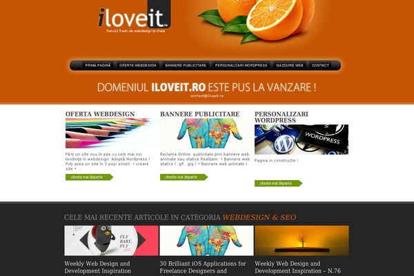 I Love It (ILoveIt) theme site design template sample