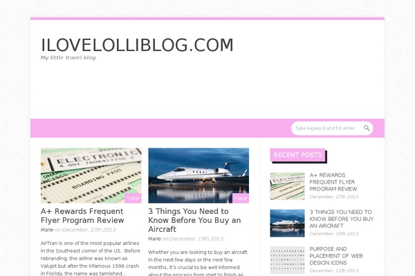 LightBlog theme site design template sample