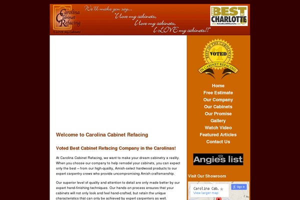 cabinets theme websites examples