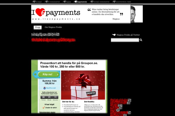 ilovepayments.se site used Iloveemail