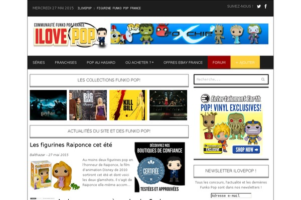 Revista theme site design template sample