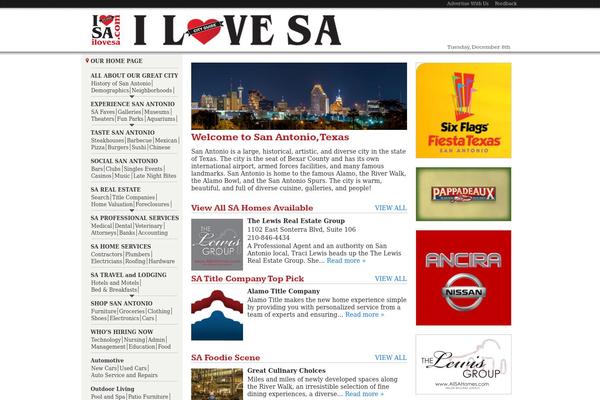ilovesa.com site used Cityguidestheme_r1.2