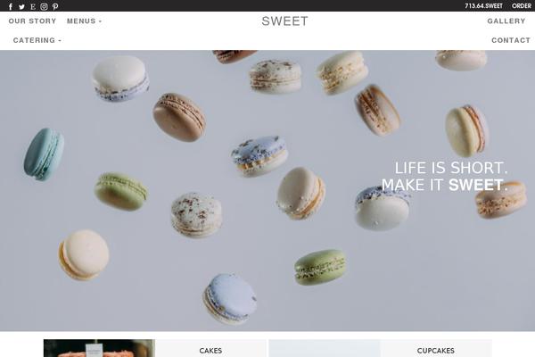 Site using Sweetshop plugin