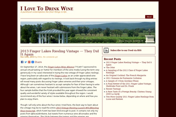 ilovetodrinkwine.com site used Primepress.1.4.1