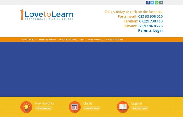 ilovetolearn.co.uk site used Love2learn
