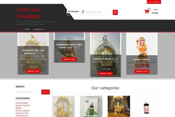 iloveyouthailand.com site used Alpha Store