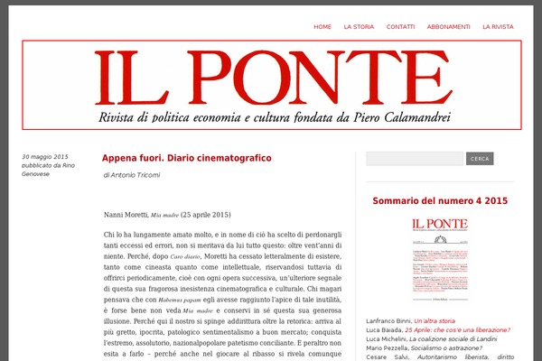 ilponterivista.com site used Newzer