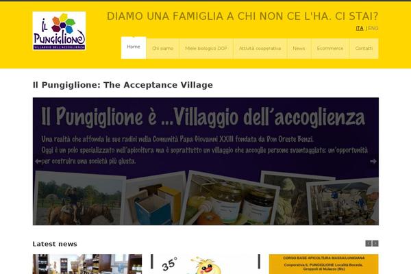 ilpungiglione.org site used Mellifera