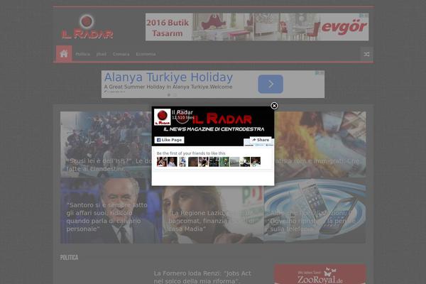 Sahifa theme site design template sample