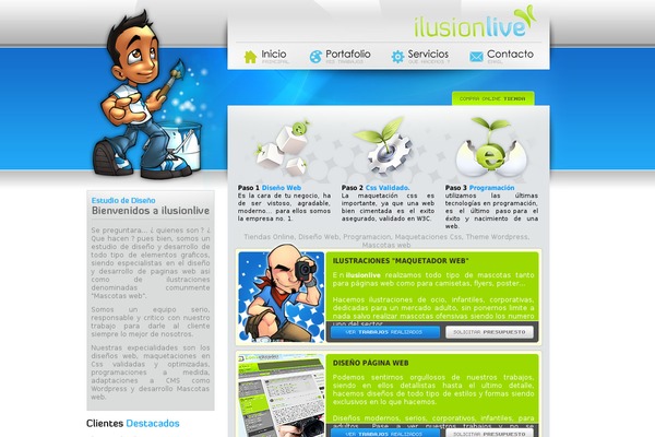 ilusionlive.es site used Ilusionlive