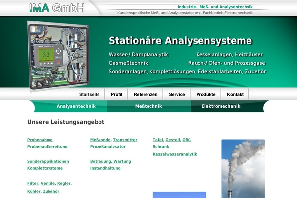 ima-analysentechnik.de site used Webdesign_dietz