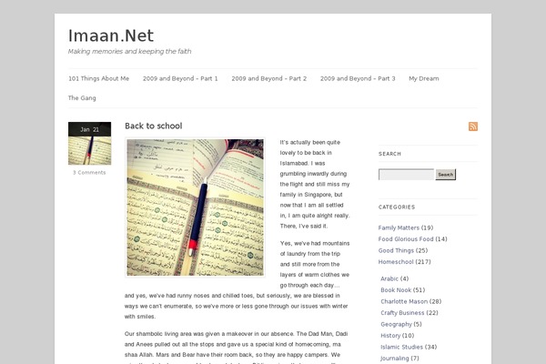imaan.net site used Fashy-lite