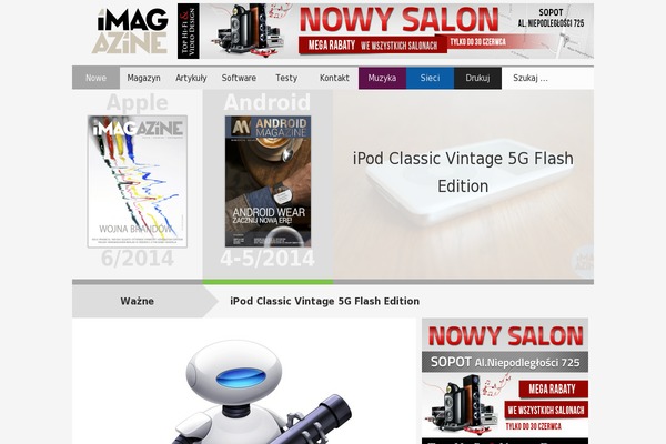 imagazine.pl site used Imag-new-age