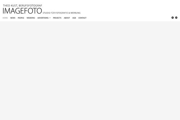 Studiofolio theme site design template sample