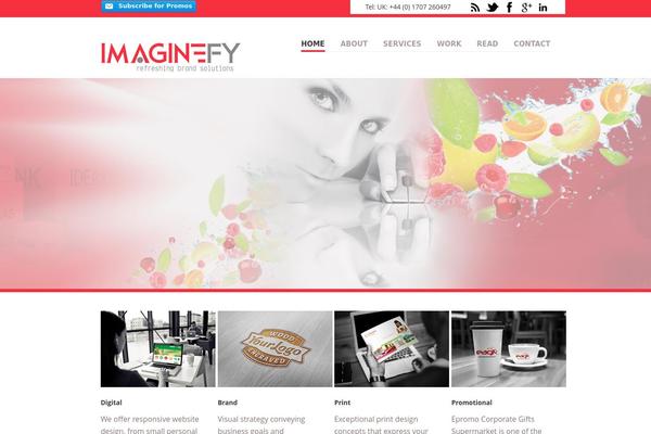 Vanguard theme site design template sample