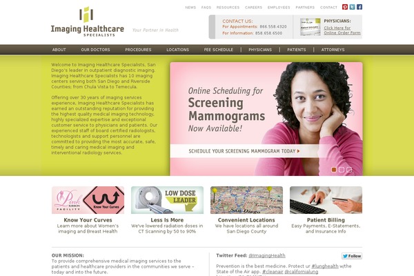 Impreza theme site design template sample