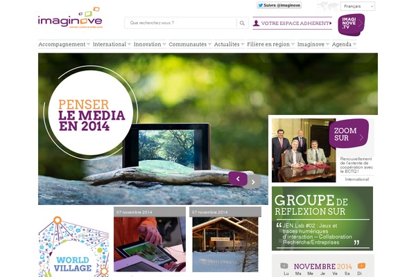 imaginove.com site used Imaginove