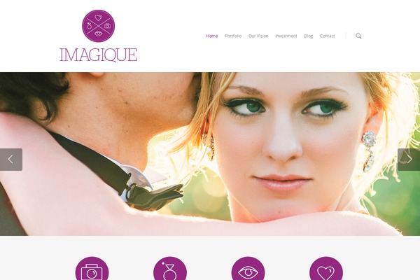 Salient theme site design template sample