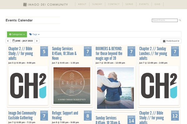 Site using All-in-One Event Calendar plugin
