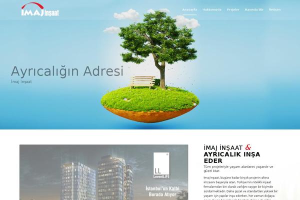 Enfold theme site design template sample