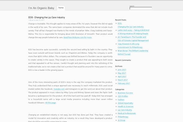 Pangea theme site design template sample