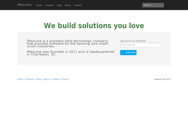 imazuma.com site used Mixfolio-wpcom