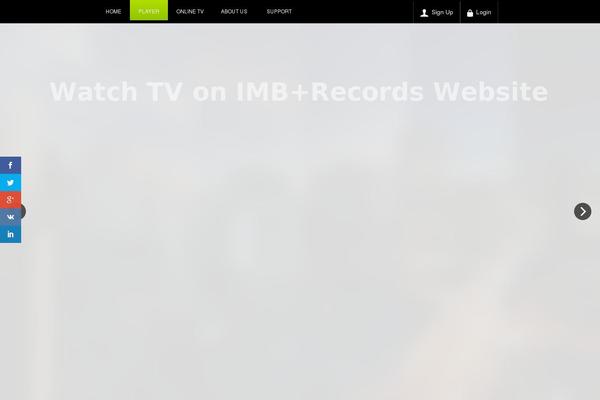 imb-plus.tv site used Imb