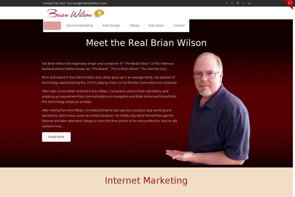 BeTheme Child theme site design template sample